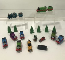 Thomas Friends Take N Play Along Diecast Magnetic Trains Trees Lot If 11