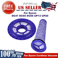 Pre & Post HEPA Motor Filter For Dyson DC41 DC65 DC66 Ball Animal 2/3 Mk2 ERP