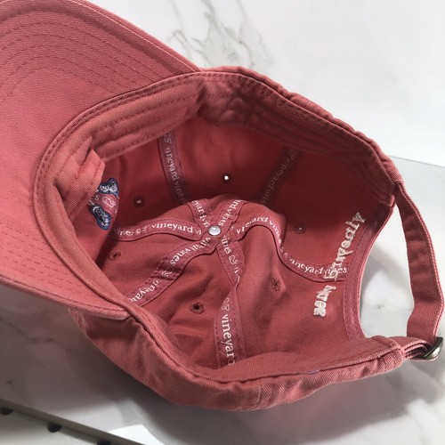 vineyard vines Hat Men’s Adjustable Strap Red Logo - Picture 5 of 7