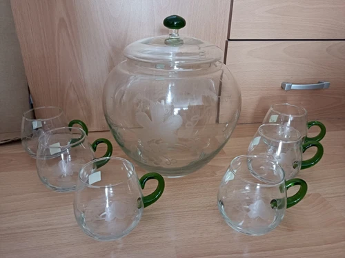Bowle Set Marke Flirt 6 Gläser NEU