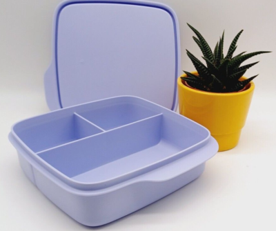 Tupperware Clevere Pause 550ml Pausen-Box Brotbox mit Unterteilung