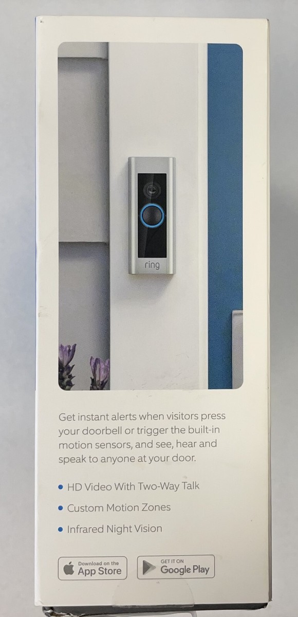 小物 ITTI MULTI CODE RING PRO Ring Wired Doorbell Pro - Smart WiFi Video Doorbell Cam with