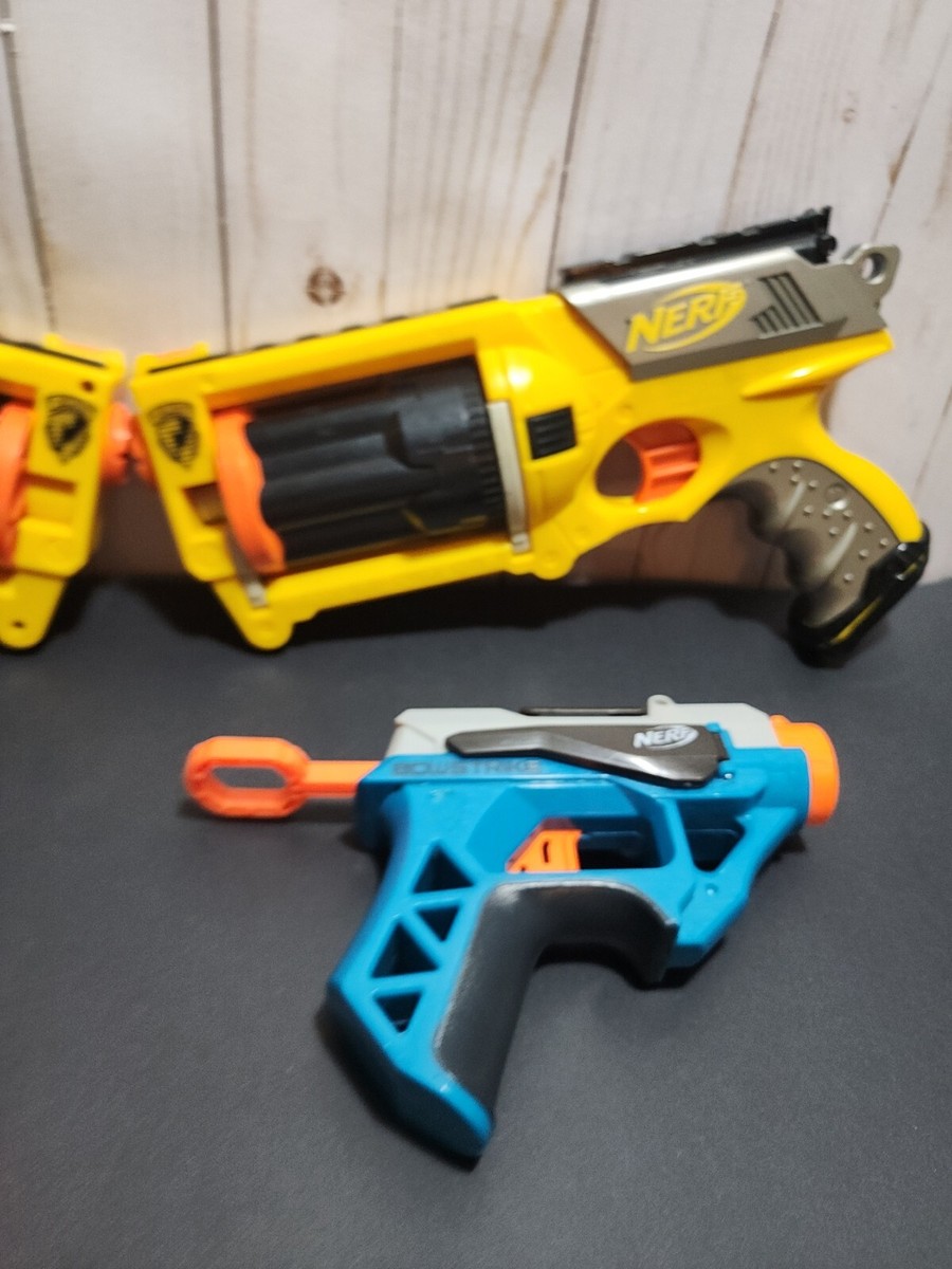 NERF N-Strike Lot Of 4 - Maverick Rev - 6 Bowstrike