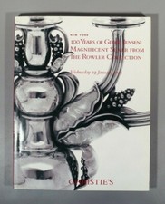 Christie's 100 years of Georg Jensen : magnificent silver Rowler Collection 2005