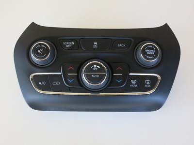 14 Jeep Cherokee ''Audio Control Panel'' Temperature Climate Unit A/C Heater