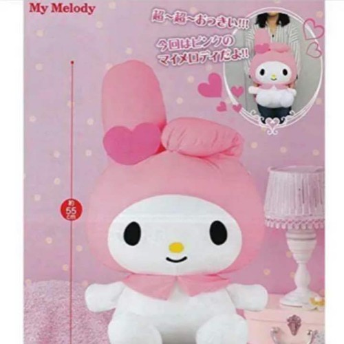 my melody giant plush