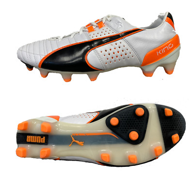 Puma King II FG Fußballschuhe Firm Ground weiß 103147 02 Klassiker Fussball Neu