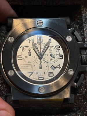 Invicta Coalition Forces Jason Taylor Chrono Watch 14513