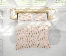 3D Girls Pattern Colorful Quilt Cover Set Duvet Cover Bedding Pillowcases