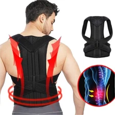 Posture Corrector Brace Back Spine Support Fixing Belt Hunchback Correction Belt