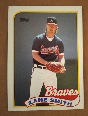 その他 baseball card Amazon.com: 1987 Topps #544 Zane Smith Atlanta Braves Baseball