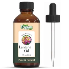 Organic Zing Lantana 100% Pure & Natural Essential Oil - 30ml/1.01 Fl Oz