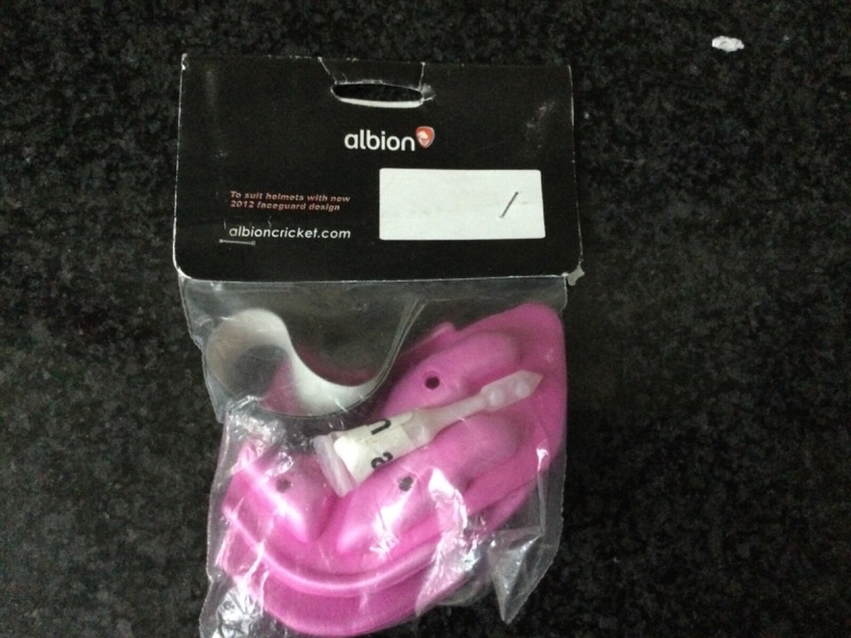 Albion cricket helmet earguard pads. pair. new. eBay