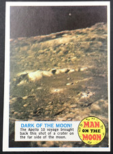 1969 Topps Man on the Moon Trading Cards 21