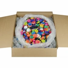 2,500 Empty 1.1" Acorn Vending Capsules for Bulk Toys Novelty Machines 1" 1 inch