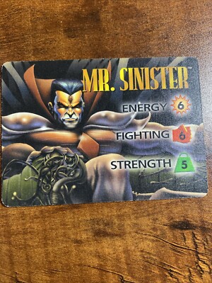 Marvel Overpower card Mr. Sinister Hero RARE | eBay