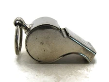 Tryon Trade Mark Key Chain Whistle Silver Tone