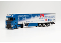 Herpa 313148 1:87 Renault T Gardinenplanen-Sattelzug Siebold Neu Ovp #SL10