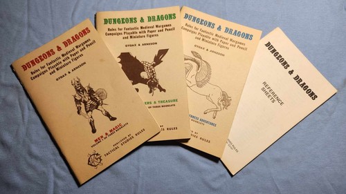 TSR Dungeons & Dragons Original White Box 5th Printing 1976 - Good Condition! - Picture 4 of 10