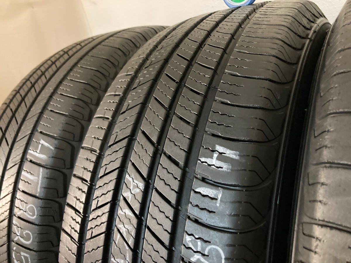 Set 4 Tires 225 60 17 Michelin Defender T+h (60-85% Tread) 99H | eBay
