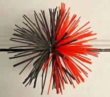 MIXED COLOR - CAT WHISKER RUBBER LEGS BOWSTRING BOW STRING SILENCERS ARCHERY FSH