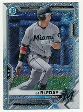 2021 Bowman Chrome JJ BLEDAY Prospect Refractor SHIMMER