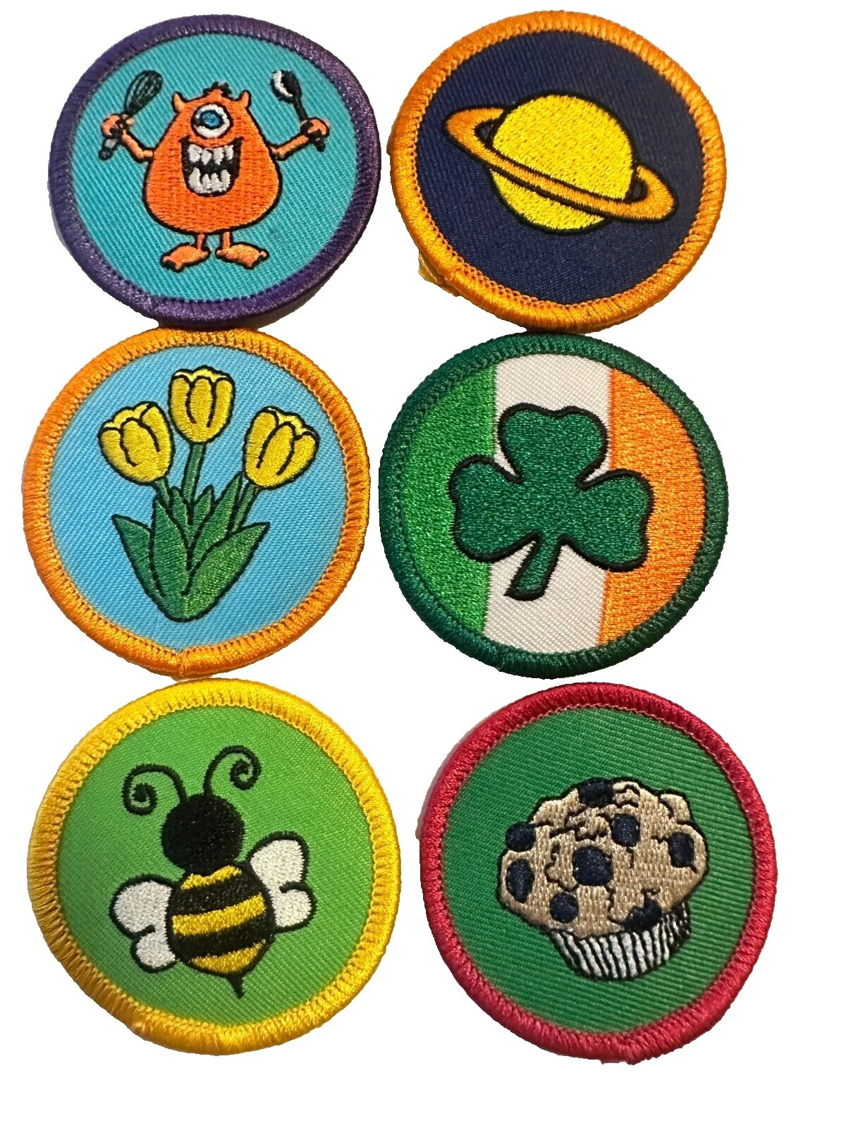 Embroidered Mixed Lot Sewing Patches