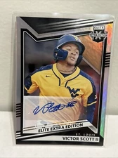 Victor Scott ll AUTO RC HOLO 2022 Elite Extra Edition St Louis Cardinals Rookie