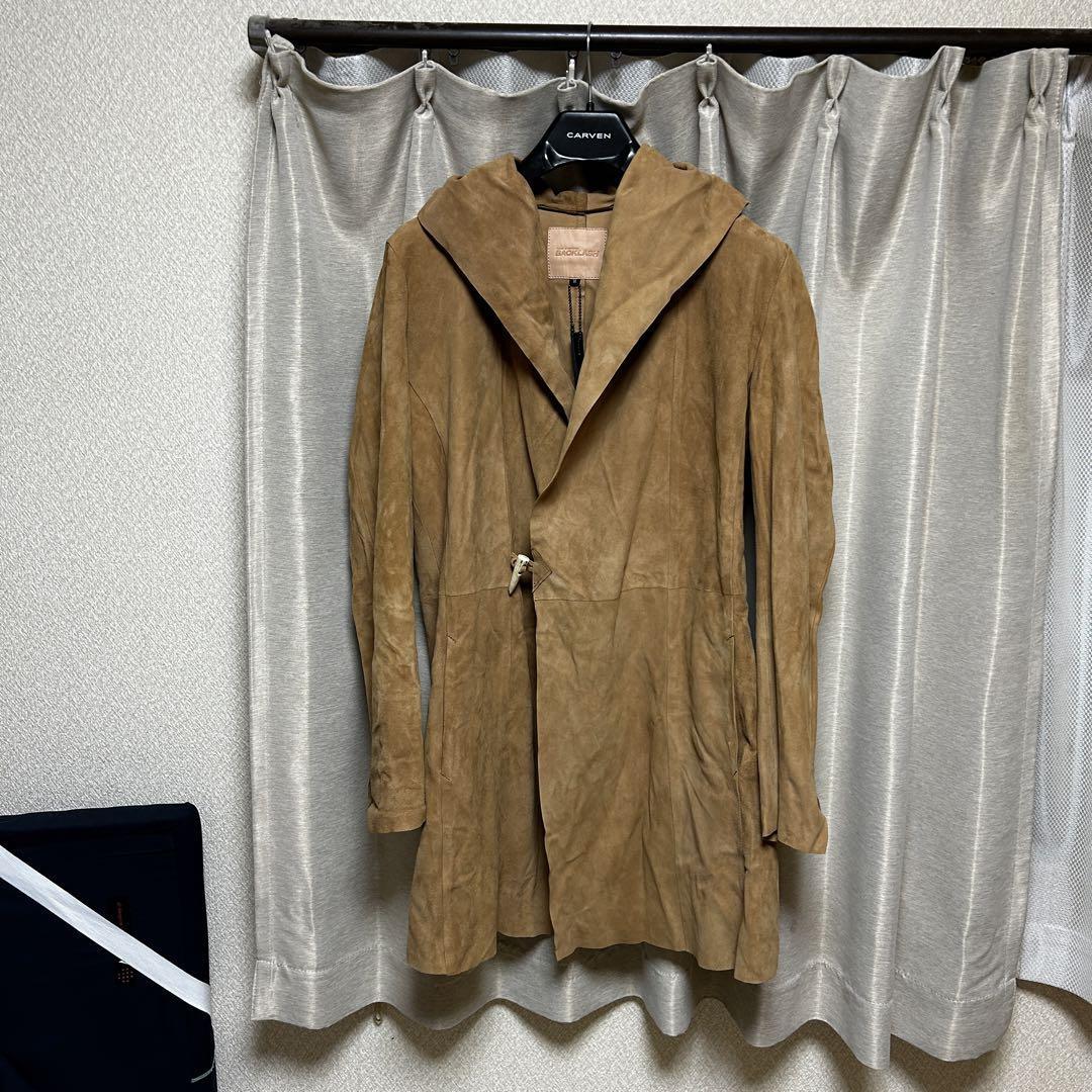 Rare Backlash Suede Leather Coat