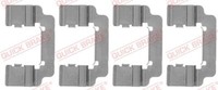 Quick Brake 109-1777 ZubehöRsatz, Scheibenbremsbelag FüR Opel Volvo