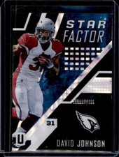 2017 Panini Unparalleled - Star Factor #SF-DJ - David Johnson