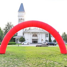 26 13ft Red Inflatable Advertising Arch Celebration Promotion Arch No Blower