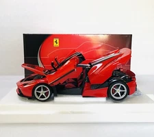 1/18 BBR Ferrari Laferrari Rosso Corsa/Black Roof Diecast full Open Version
