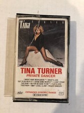 TINA TURNER PRIVATE DANCER CASSETTE TAPE