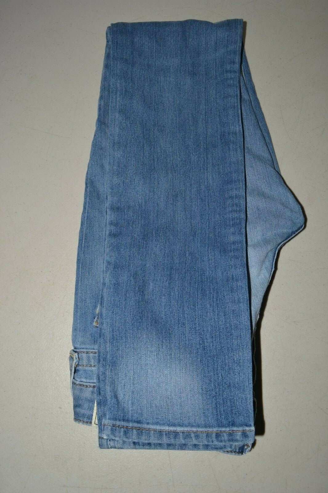 True Religion Women's Skinny Pocket Flaps Light Blue Denim Jeans Sz 25x32 thumbnail 11