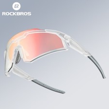 ROCKBROS Bike Sunglasses Photochromic Outdoor Cycling Goggles With Glasses Case