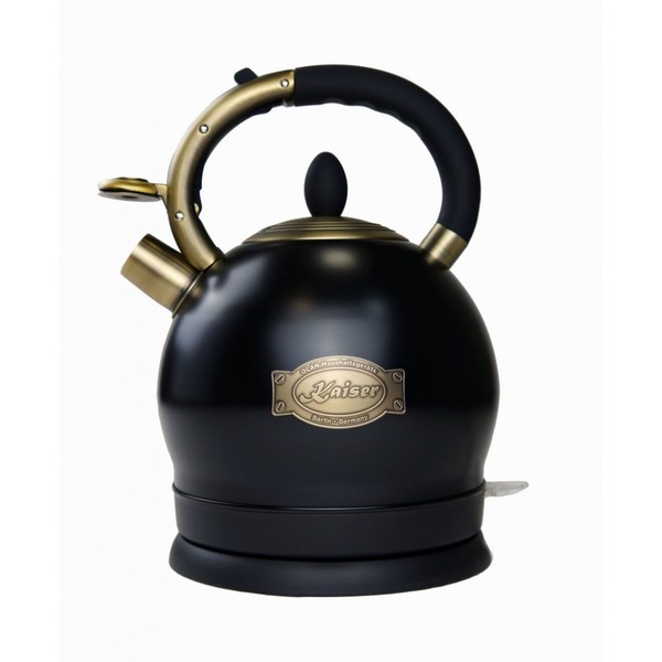 Kaiser Empire Wk 2000 Em Wasserkocher Teekocher Teekessel Edelstahl Retro Design-image