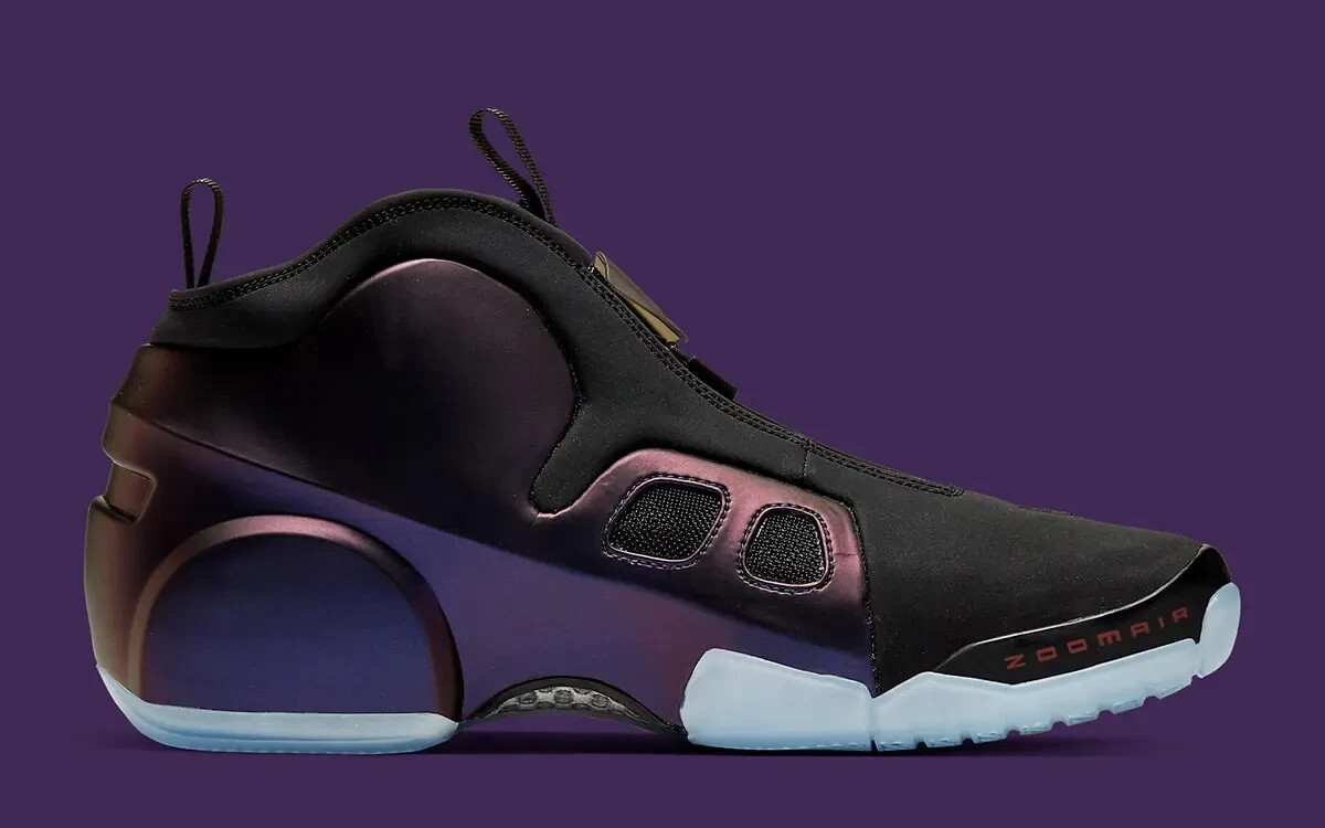スニーカー Nike Air Flightposite 2 'Eggplant' Dark Purple Dust 2019 NIKE Air Flightposite 2 Eggplant PURPLE BASKETBALL CD7399