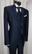 ABITO SPOSO T 48 FIRMATO CARLO PIGNATELLI ELEGANTE  SUIT GROOM WEDDING DESIGNER 