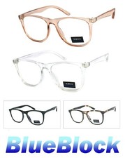 Flat Top Blue Light Blocking Glasses Computer Gaming Vision Care Protection