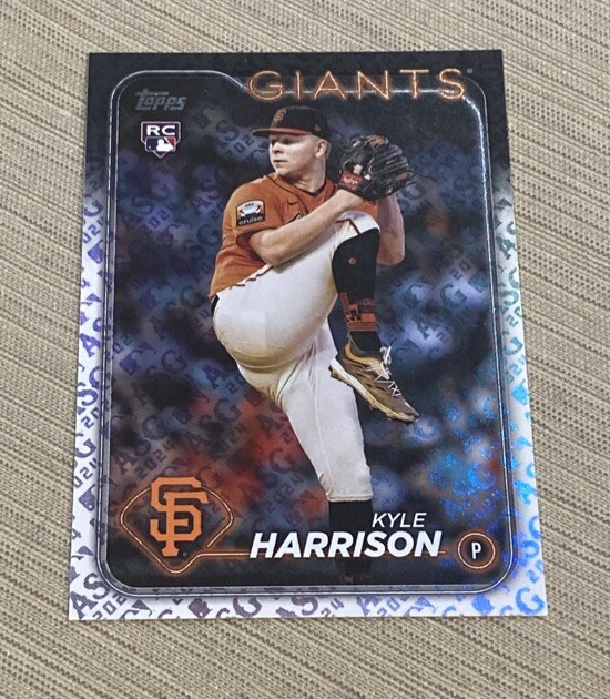 Kyle Harrison 2024 Topps All-Star Game ASG Foil Logo #667 Giants RC Rookie