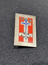 TOA insignia occupation troops in Germany enamel Drago