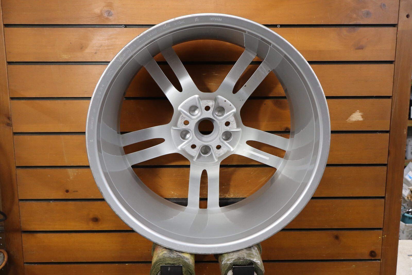 Ferrari 488 Roma 20"  Front Silver OEM 20x8 Wheel Rim 39104D 39303B 39305B
