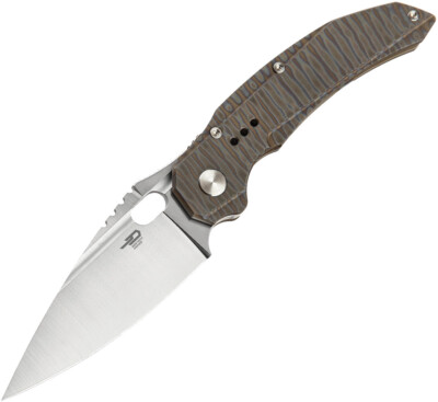 New Bestech Knives Exploit Framelock Flame BT2005D