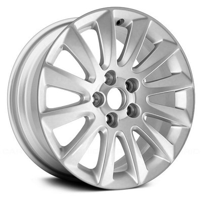 Wheel For 2012-2014 Chrysler 300 17x7 Alloy 12 Turbine Spoke 5-114.3mm Silver