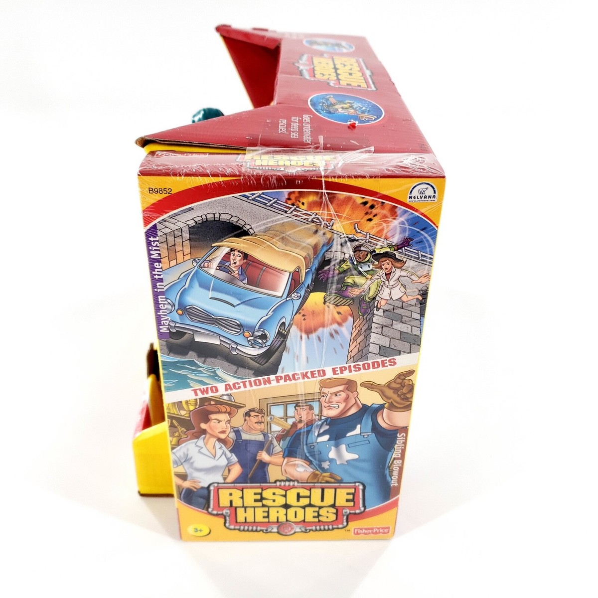 Fisher Price Rescue Heroes Mini Sub 2-In-1 Vehicles w/ VHS Brand