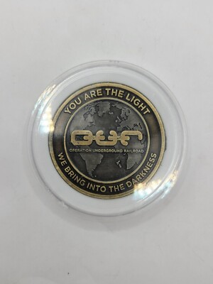Operation Underground Railroad Challenge Coin 1.75