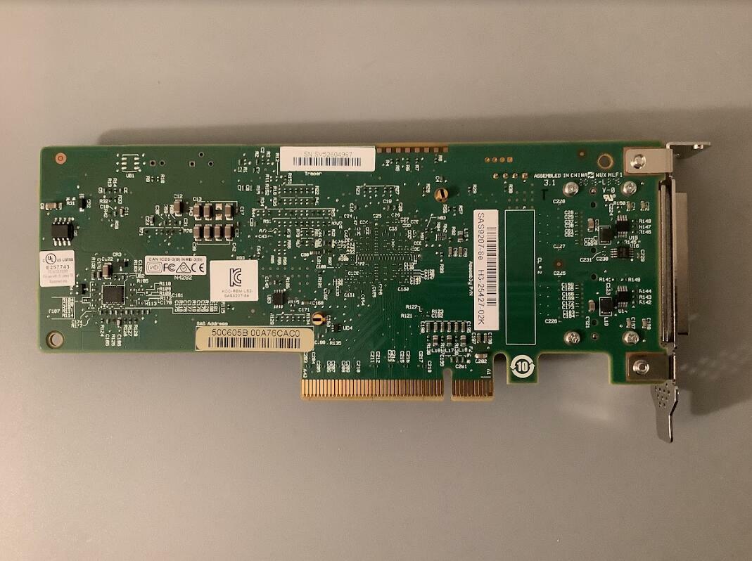 SAS9207-8E LSI SAS 9207-8e 6Gb/s-SAS+SATA PCI-E mit 8 Ports HBA - Picture 2 of 2