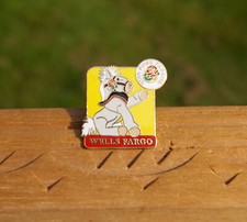 Wells Fargo Bank 2009 Rose Parade Pony 1 1/8" Metal & Enamel Lapel Pin Pinback
