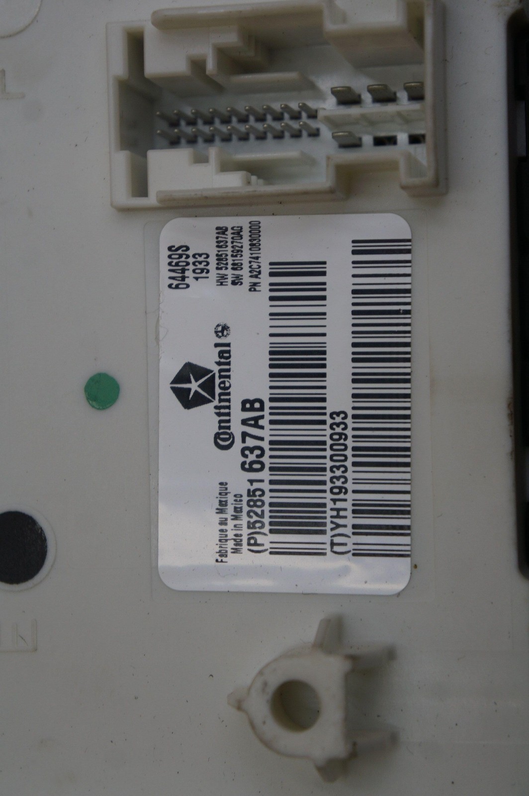 Body Control Module Terminal Junction Box Oem Maserati Quattroporte Ghibli 13-16